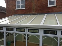 Conservatory cleaning after